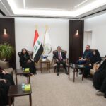 *وزارة الإعمار: إنجاز 85% من أعمال مد الخطوط الناقلة لمشروع ماء (النجف – الكوفة) الجديد