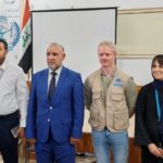 عضو مجلس محافظة بغداد عامر الفيلي يستقبل أبطال العراق في رياضة “السكي” والتيكونجستو