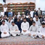 المرجع اليعقوبي يستقبل جمعًا من الطلبة الجدد في الحوزة العلمية